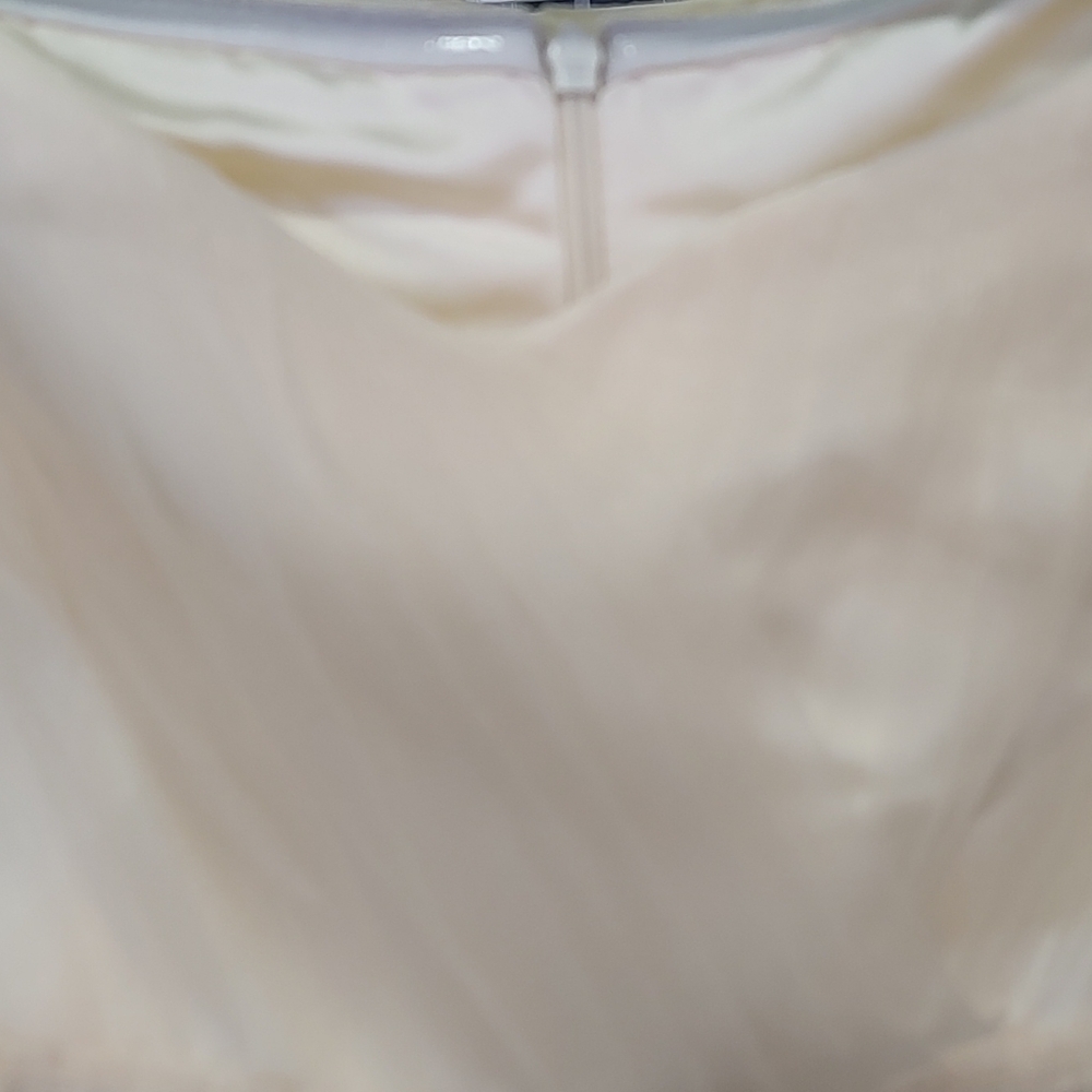 Maternity Photoshoot Gown Tulle Sheer Illusion Soft Feminine Light Blush S/Med - Picture 13 of 13